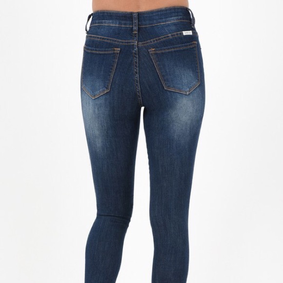 LAST 1  //  ‘IKON’ Premium Jeans | Dark Wash - Picture 4 of 4